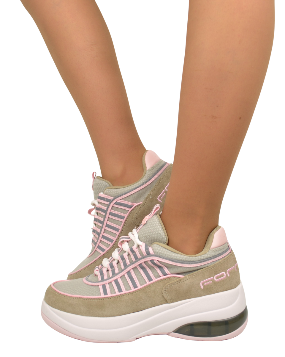 Clearance Sneakers Fornarina Sneakers Con Zeppa Fornarina Scarpe
