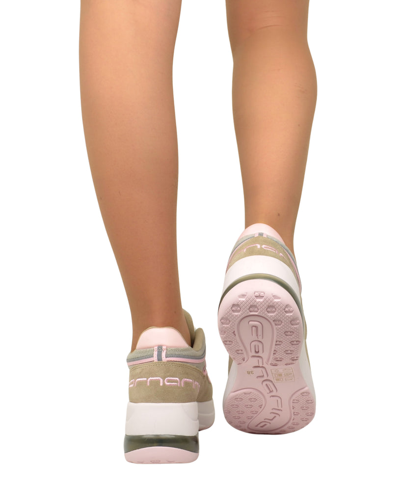 Fornarina Bubble Lacci Platform Zeppa UP SAND Rosa Originali stile anni 90 - 6