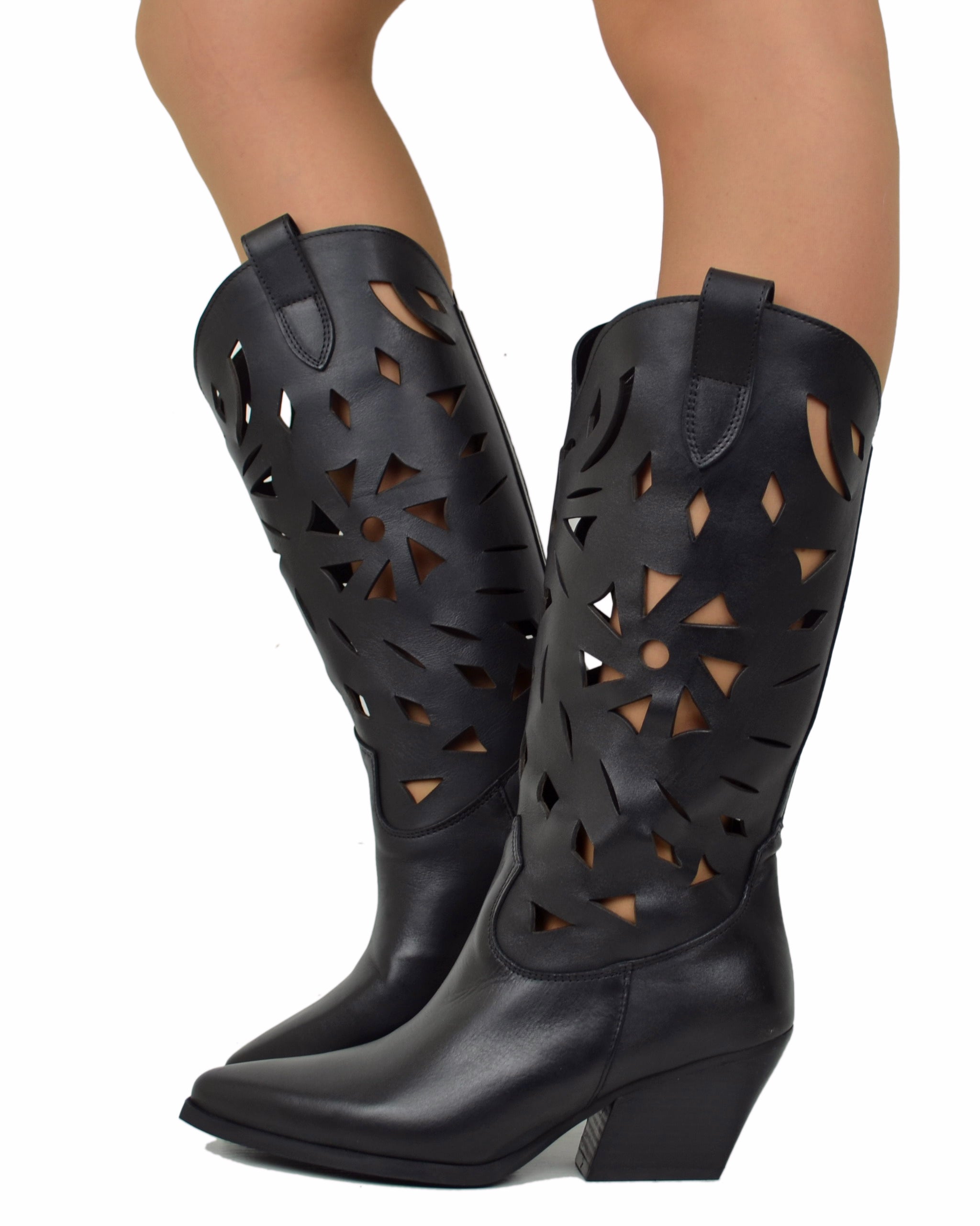 Stivale Texano Tronchetti Texani Luisa Via Roma Scarpe Primavera