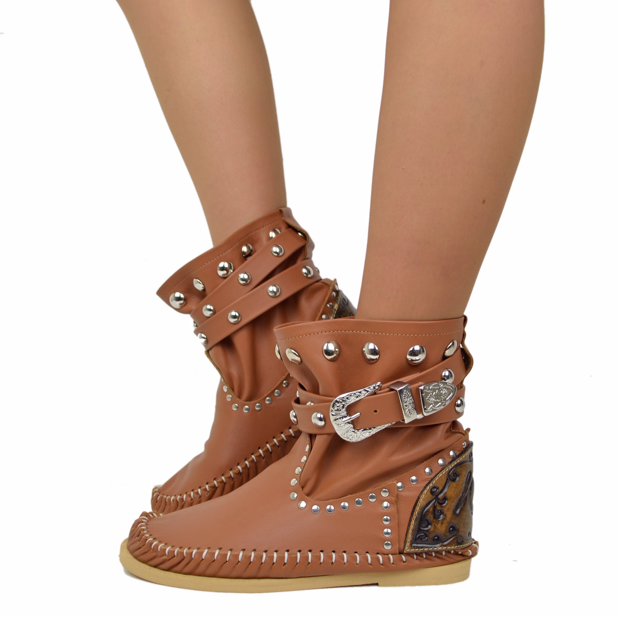 Kikkiline Stivaletti Con Pelliccia Donna Stivali Donna Stivaletti