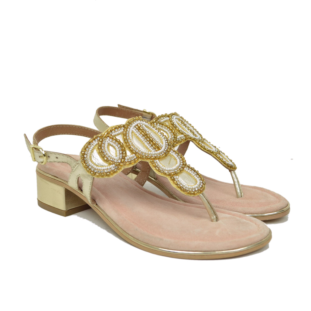 Silberne Damensandalen aus Wildleder mit Strasssteinen, hergestellt in Italien - 2