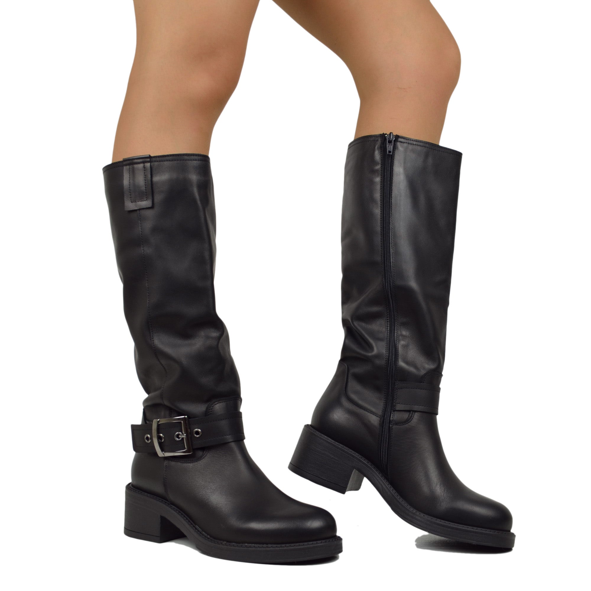 Stivali bikers alti discount