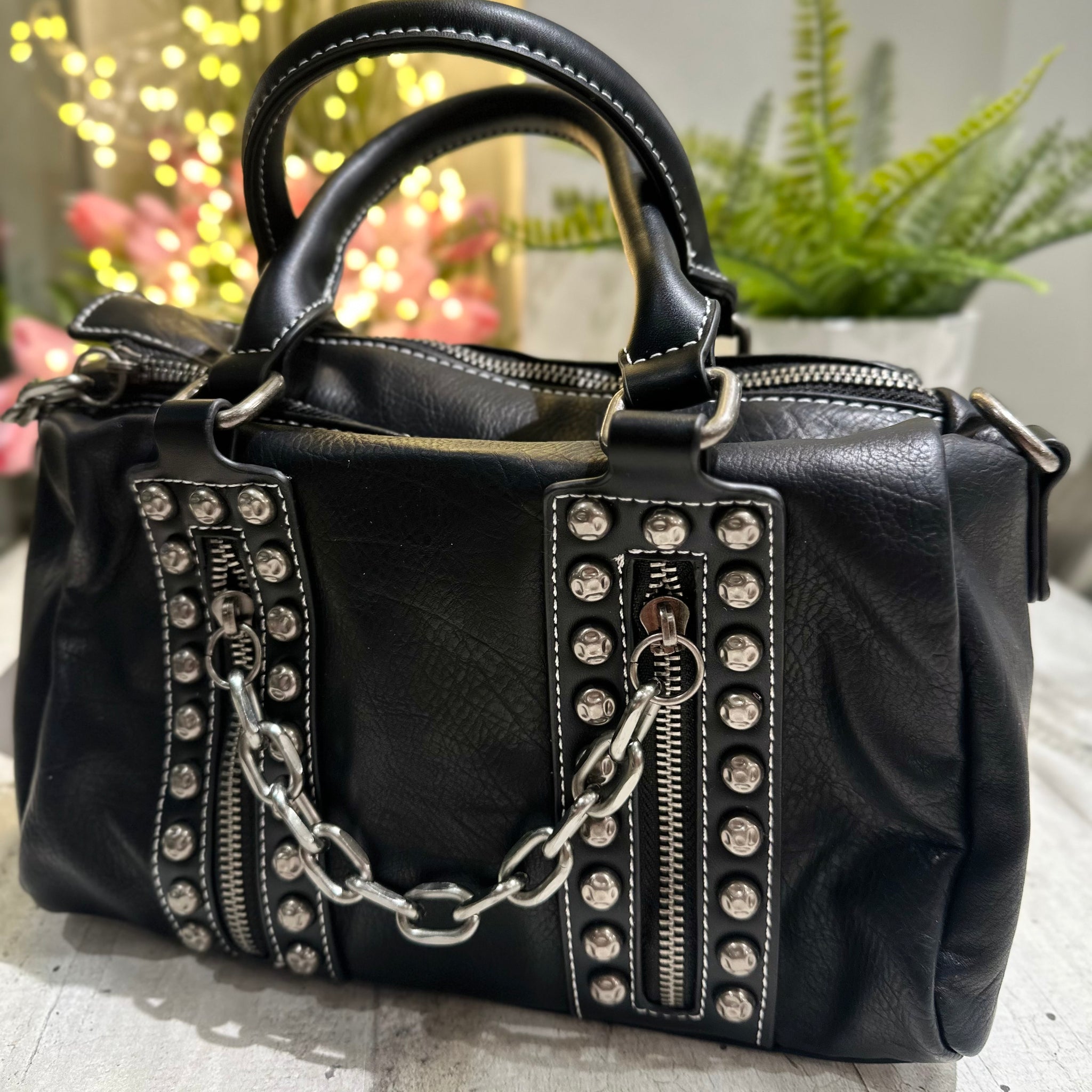 100Set Doppio Tappo Rivetto Borchie In Metallo Rotondo Nailhead Spike - Foto 13