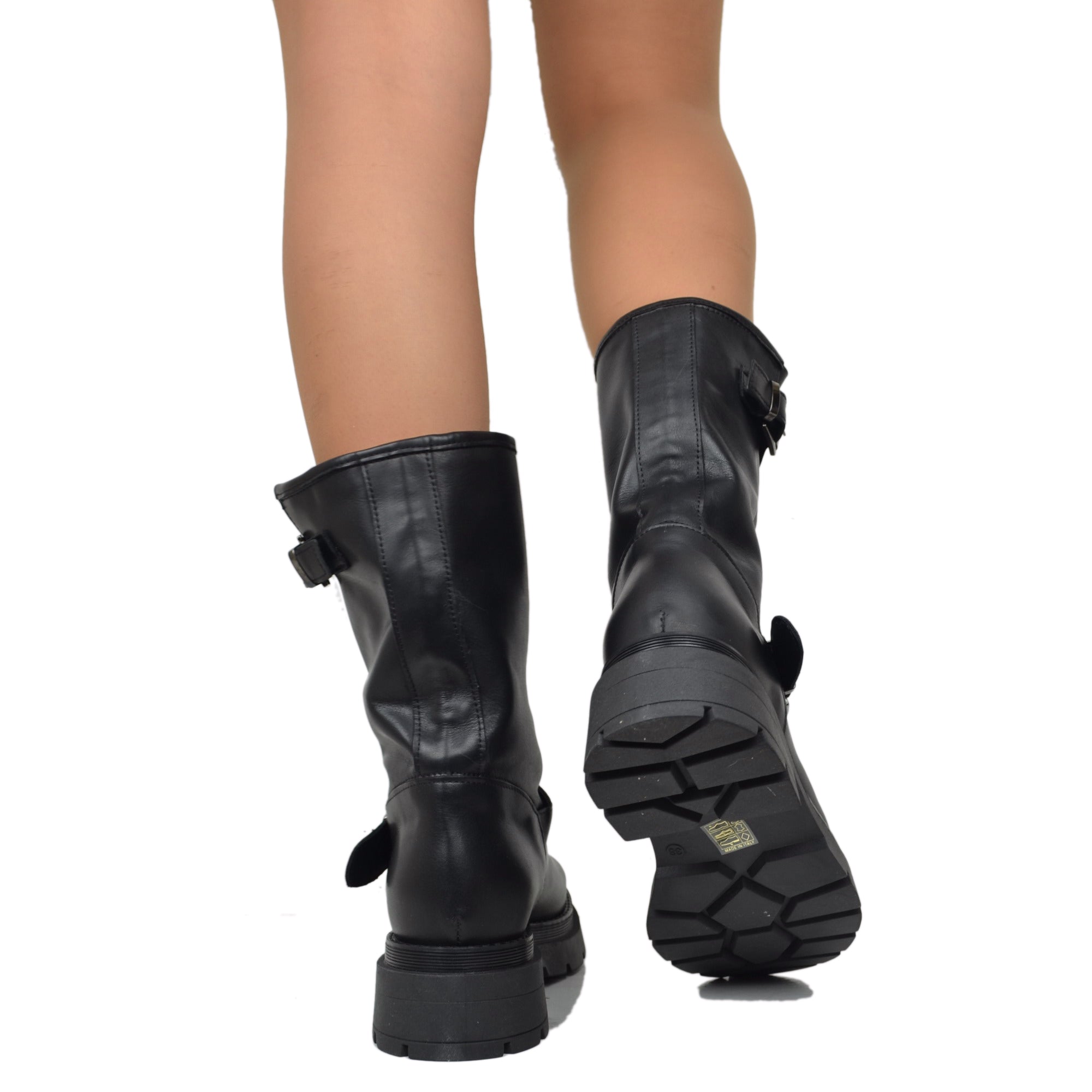 Gambali In Pelle Milwaukee SH1173 Per Donna | Con Tasche E Regolabilità | Stile Jeans Per Motocicliste - Foto 10