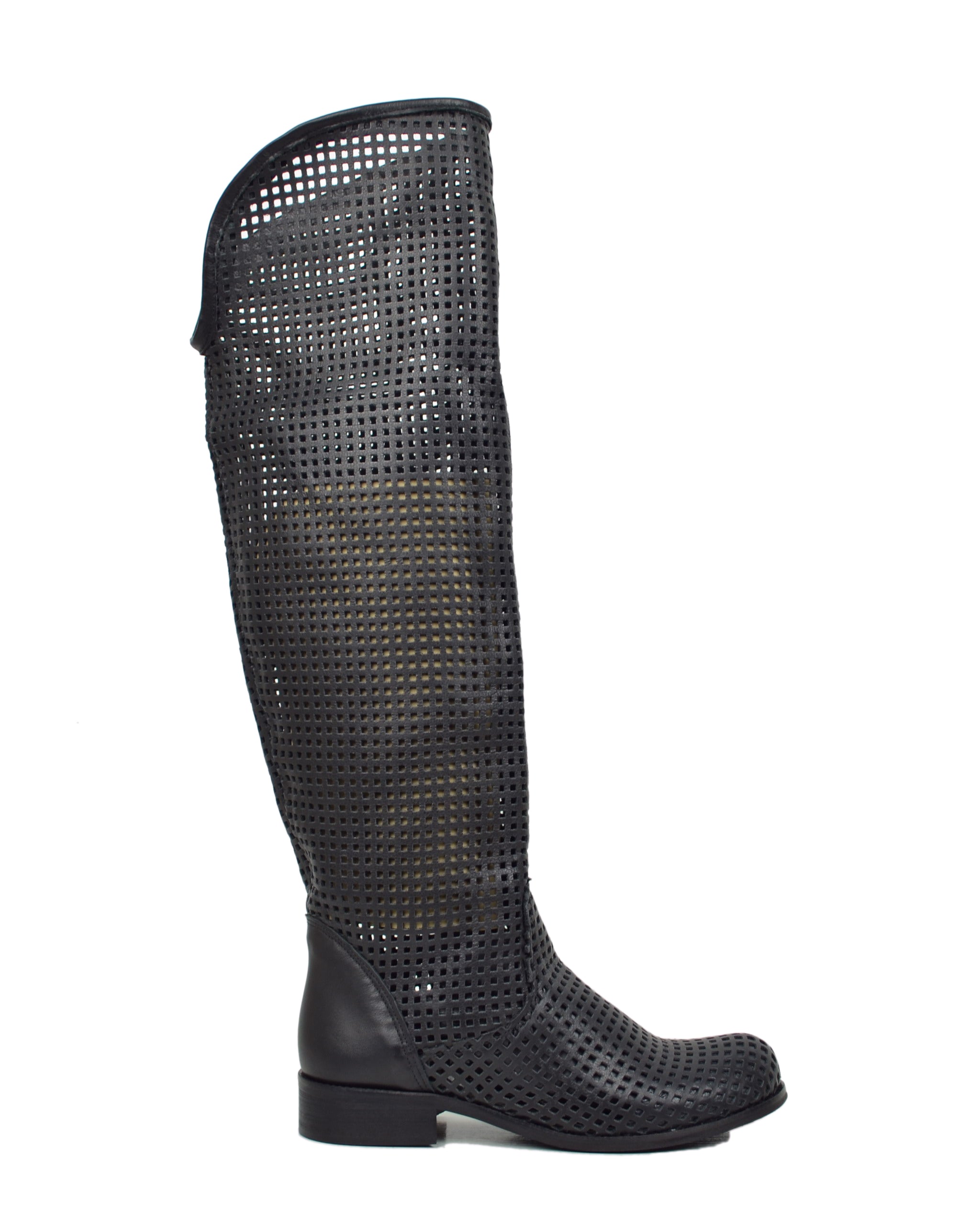 LifeStride Stivali Alti Al Ginocchio Da Donna, Nero, Tacco 7 Cm, Tomaia In Ecopelle, Comfort Soft System, Taglia 39.5 EU