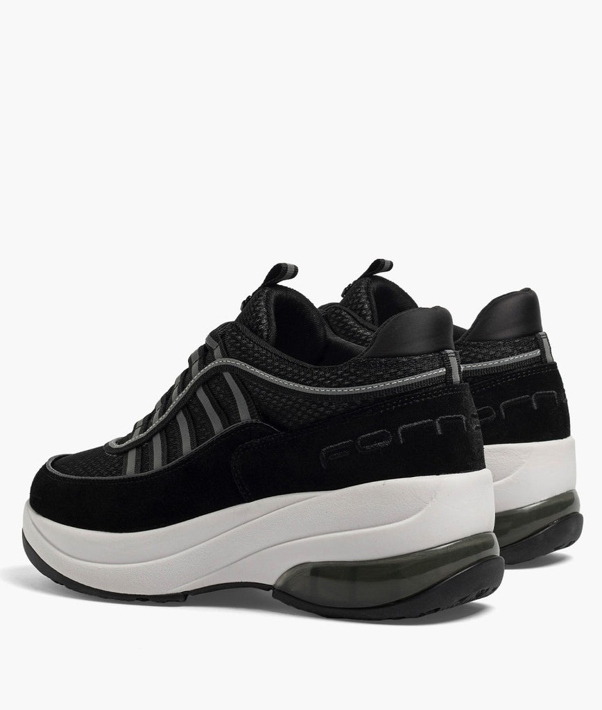 Fornarina Bubble Lacci Platform Zeppa UP BLACK Originali stile anni 90 - 8