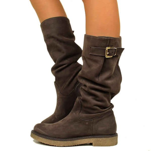 Stivali donna deals beige