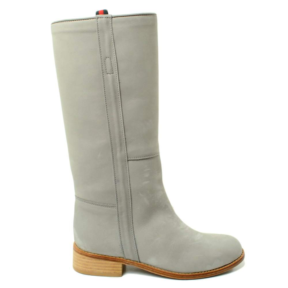 Camperos Women's Boots Western WildGirl High Nubuck Leather Gray - 3