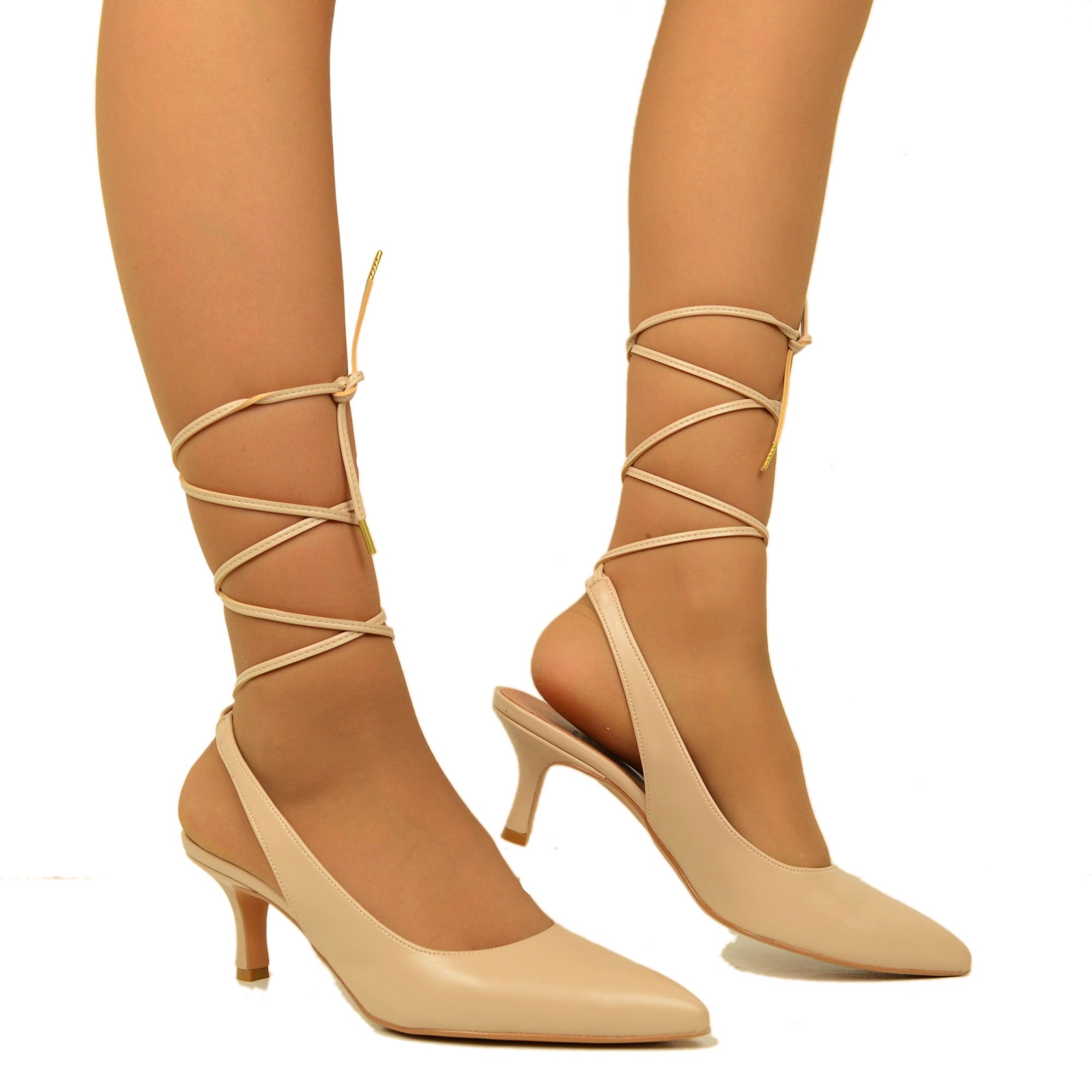 Scarpa decollete hotsell cipria